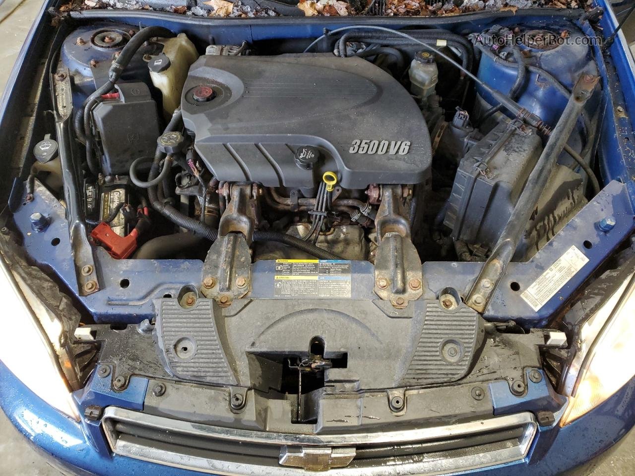 2006 Chevrolet Impala Lt Blue vin: 2G1WT58K469362862