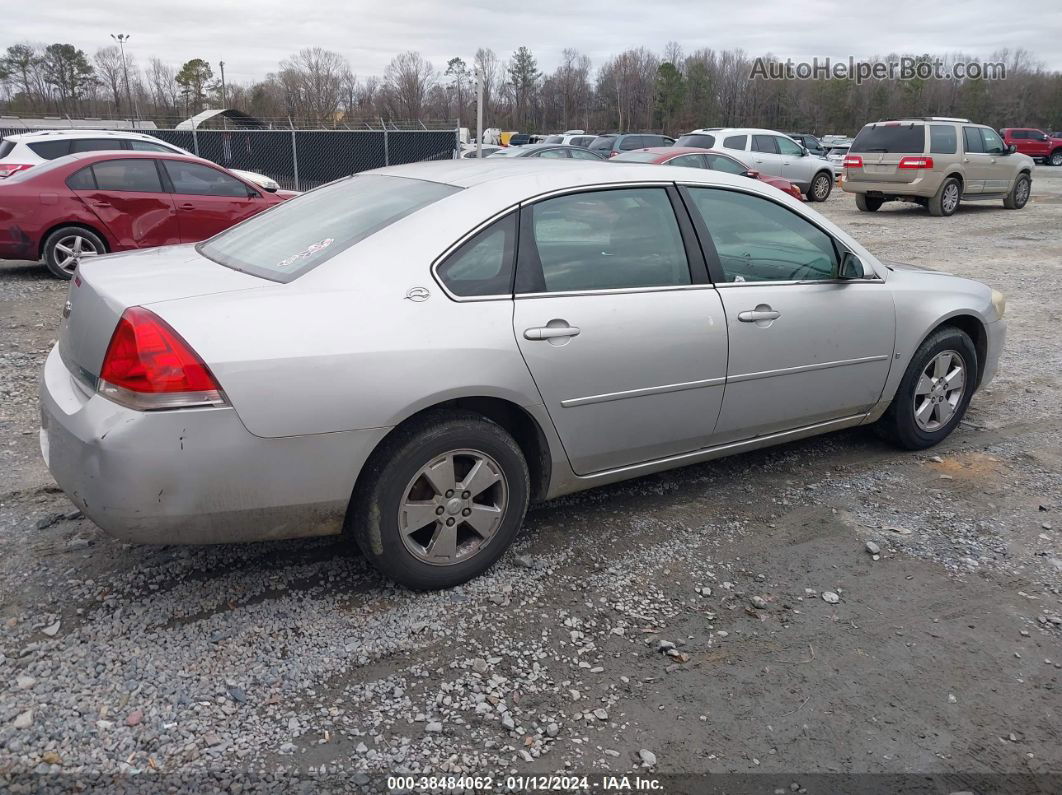 2006 Chevrolet Impala Lt Silver vin: 2G1WT58K469434336