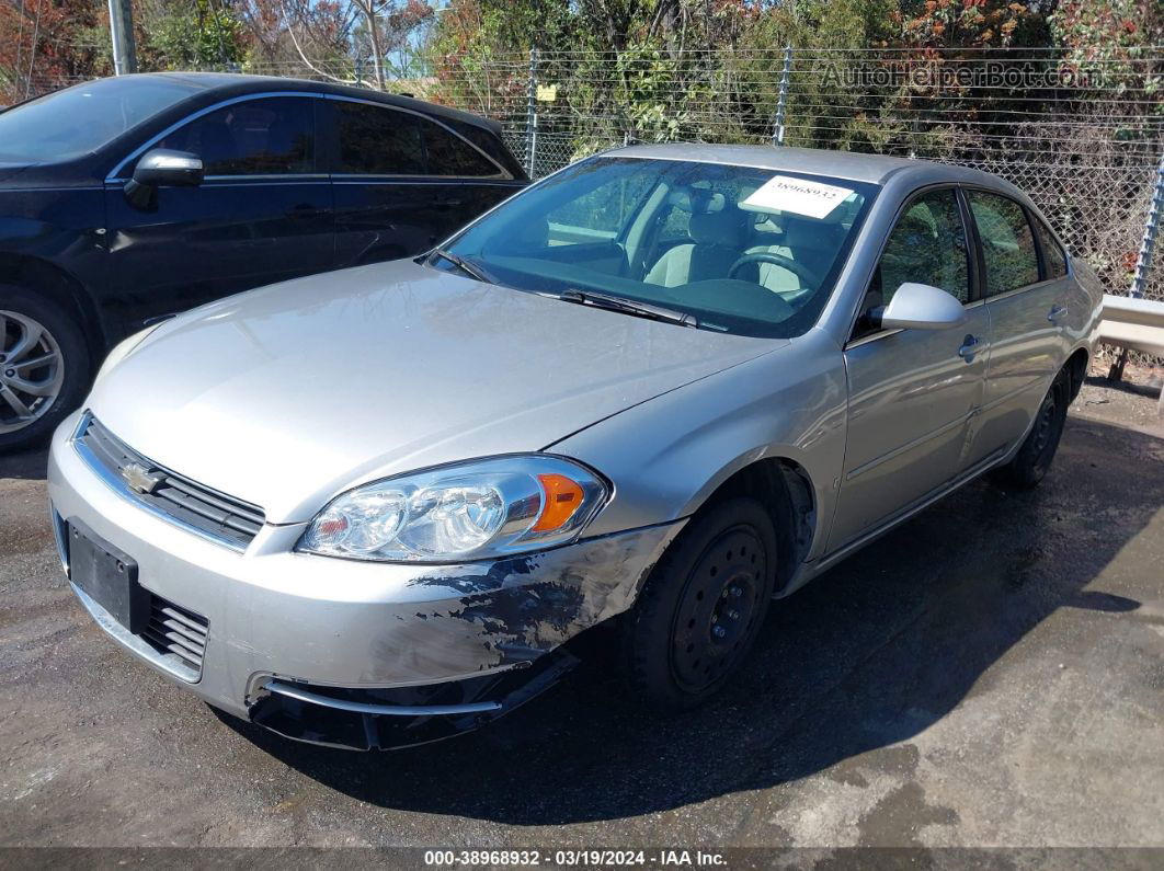 2006 Chevrolet Impala Lt Серебряный vin: 2G1WT58K569109484