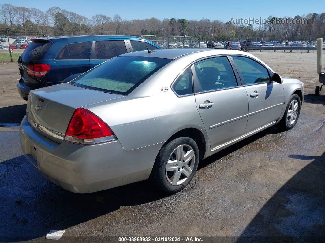 2006 Chevrolet Impala Lt Silver vin: 2G1WT58K569109484