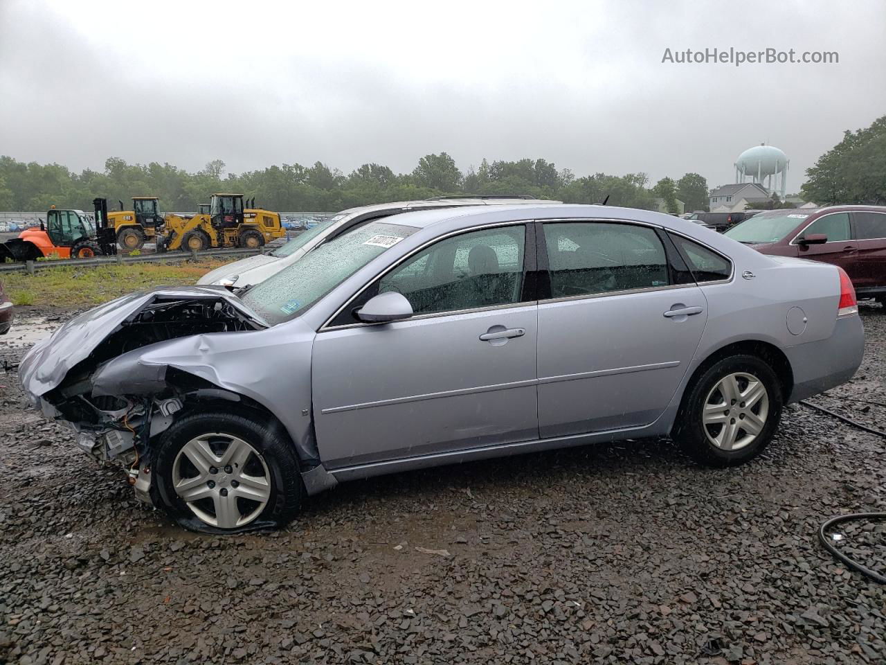 2006 Chevrolet Impala Lt Синий vin: 2G1WT58K569331961