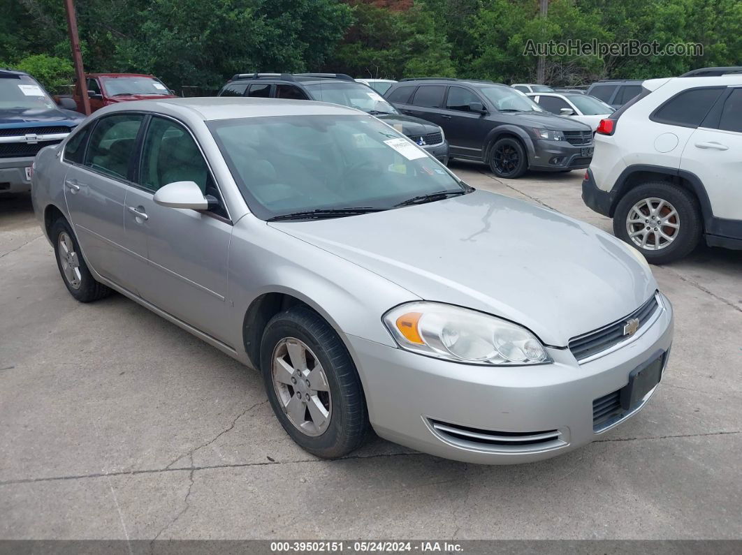 2006 Chevrolet Impala Lt Silver vin: 2G1WT58K569436371