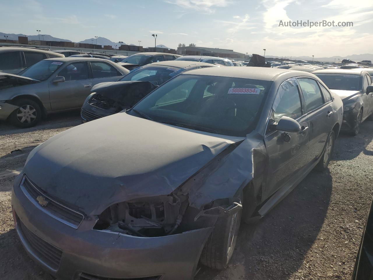 2006 Chevrolet Impala Lt Серый vin: 2G1WT58K669146480