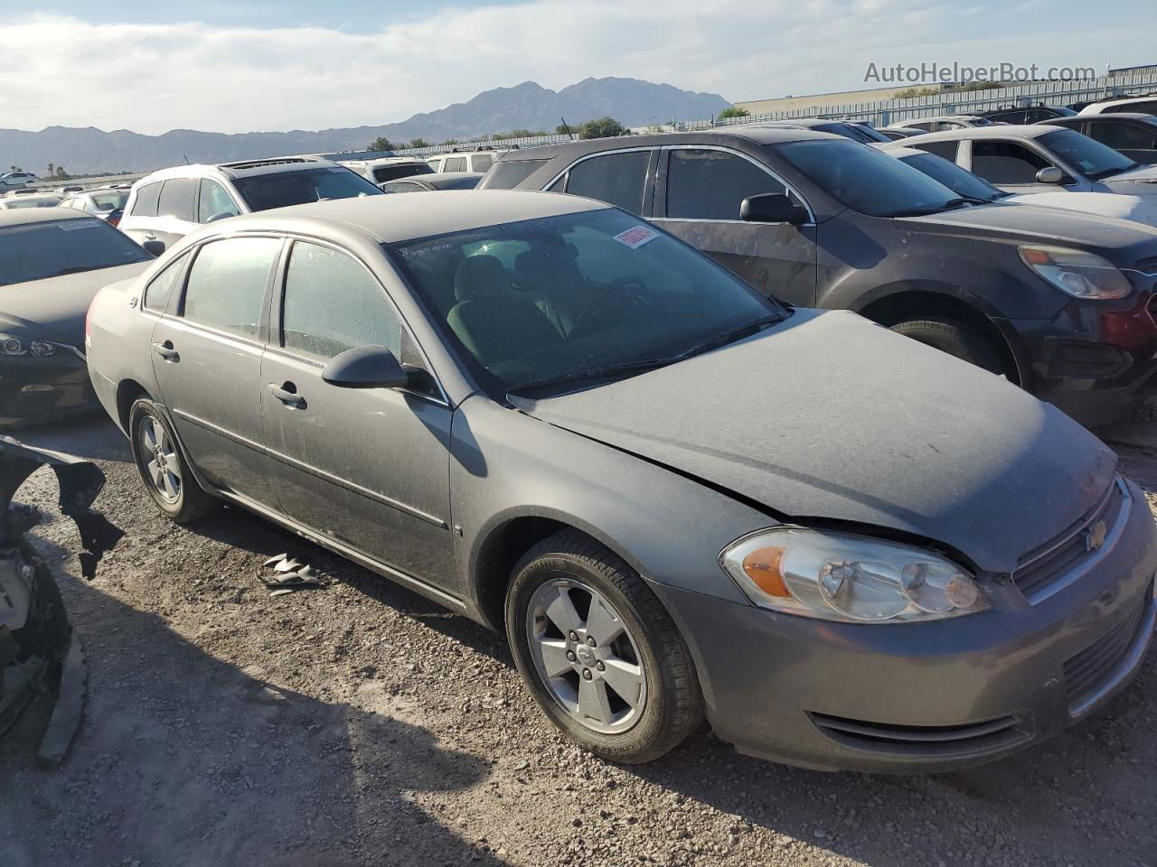 2006 Chevrolet Impala Lt Gray vin: 2G1WT58K669146480