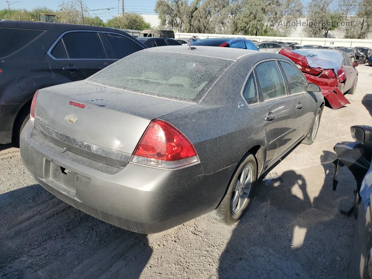 2006 Chevrolet Impala Lt Gray vin: 2G1WT58K669146480