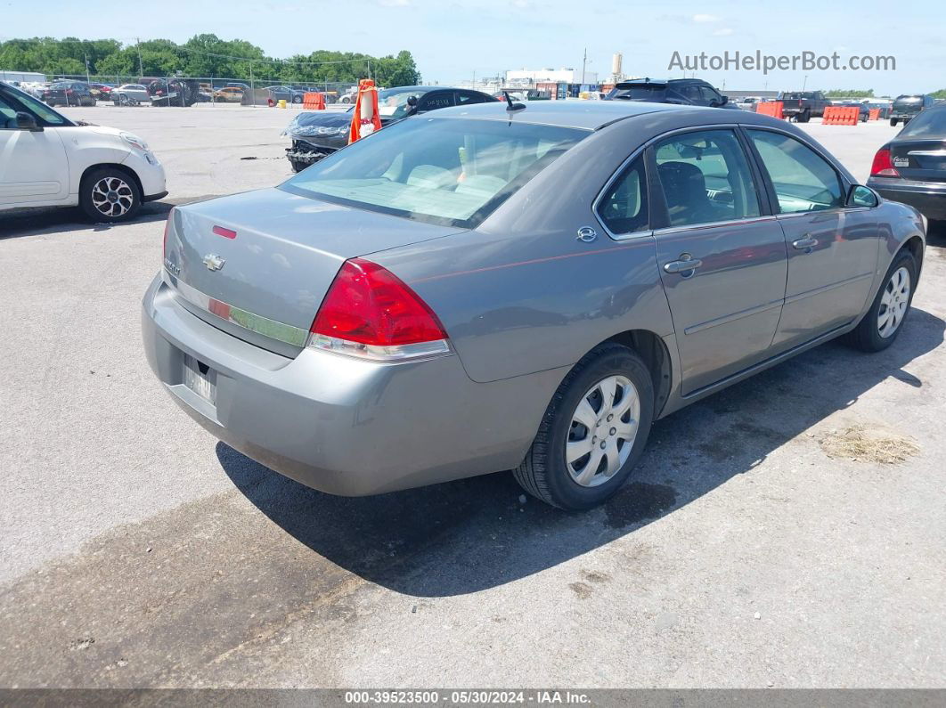 2006 Chevrolet Impala Lt Серый vin: 2G1WT58K669150822