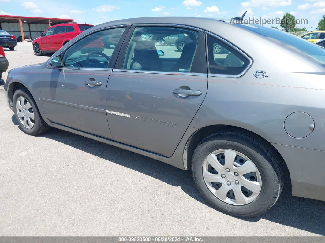 2006 Chevrolet Impala Lt Gray vin: 2G1WT58K669150822