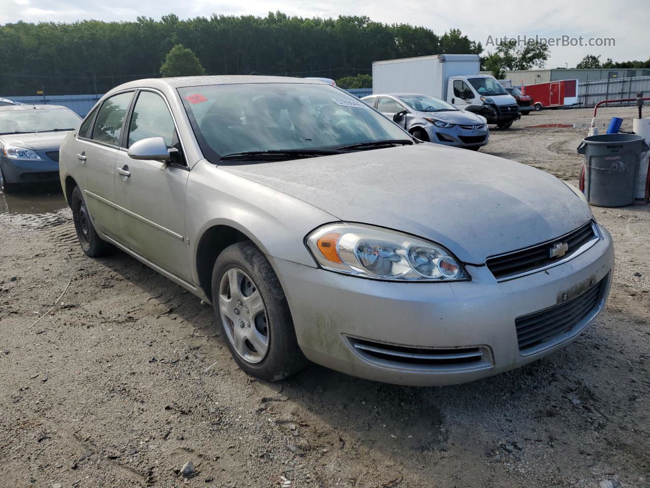 2006 Chevrolet Impala Lt Серебряный vin: 2G1WT58K669255506