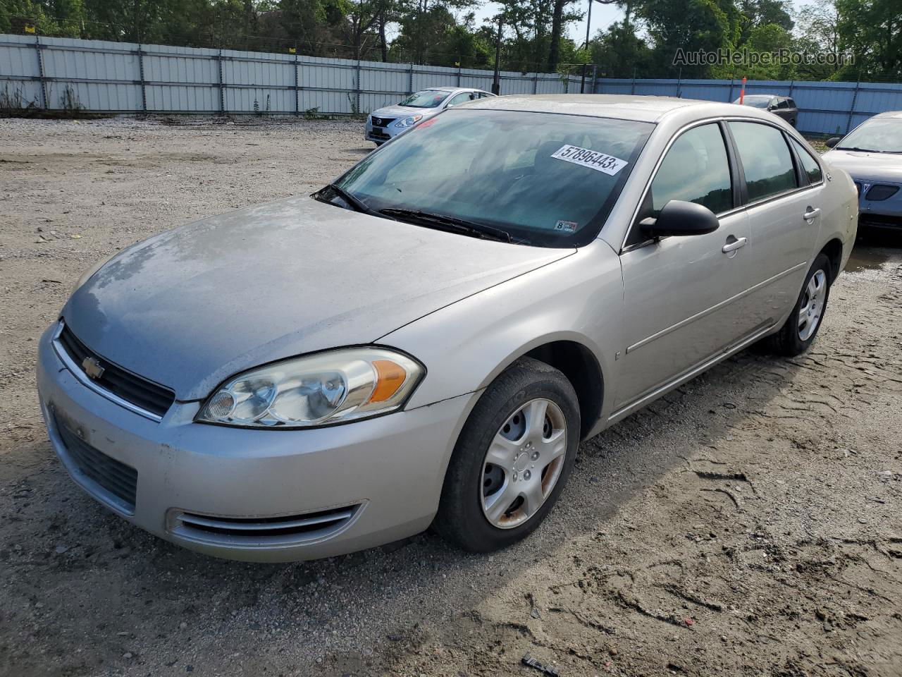 2006 Chevrolet Impala Lt Серебряный vin: 2G1WT58K669255506