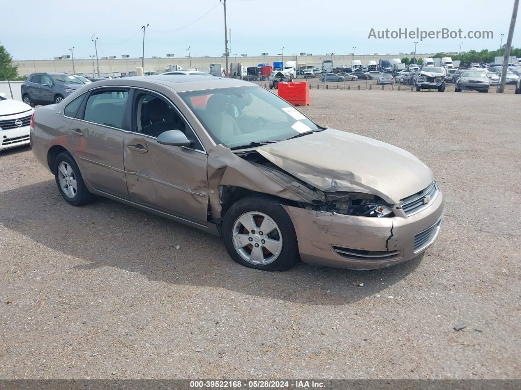 2006 Chevrolet Impala Lt Коричневый vin: 2G1WT58K669375077