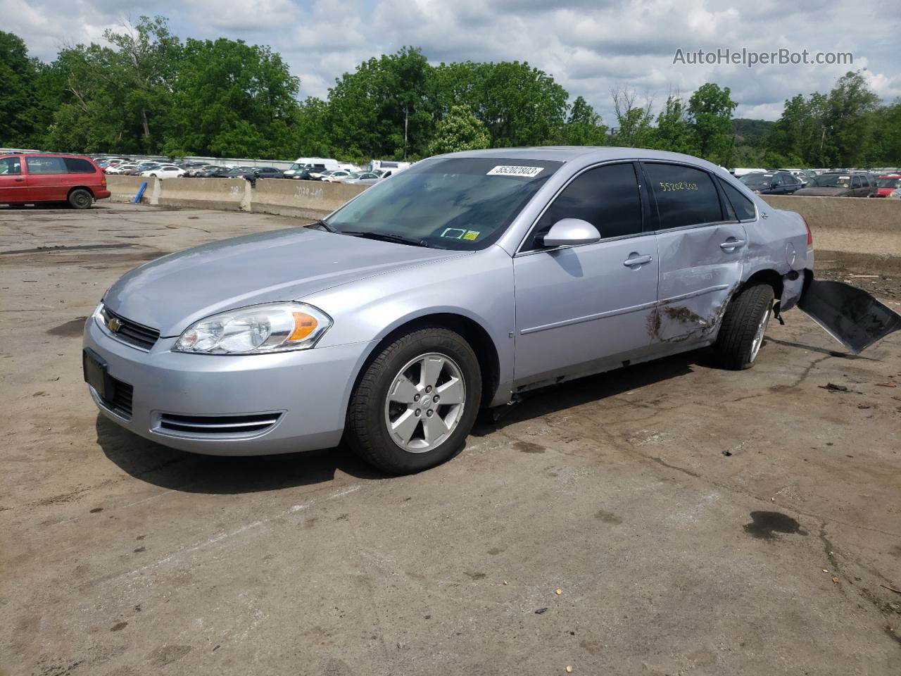 2006 Chevrolet Impala Lt Silver vin: 2G1WT58K669375631