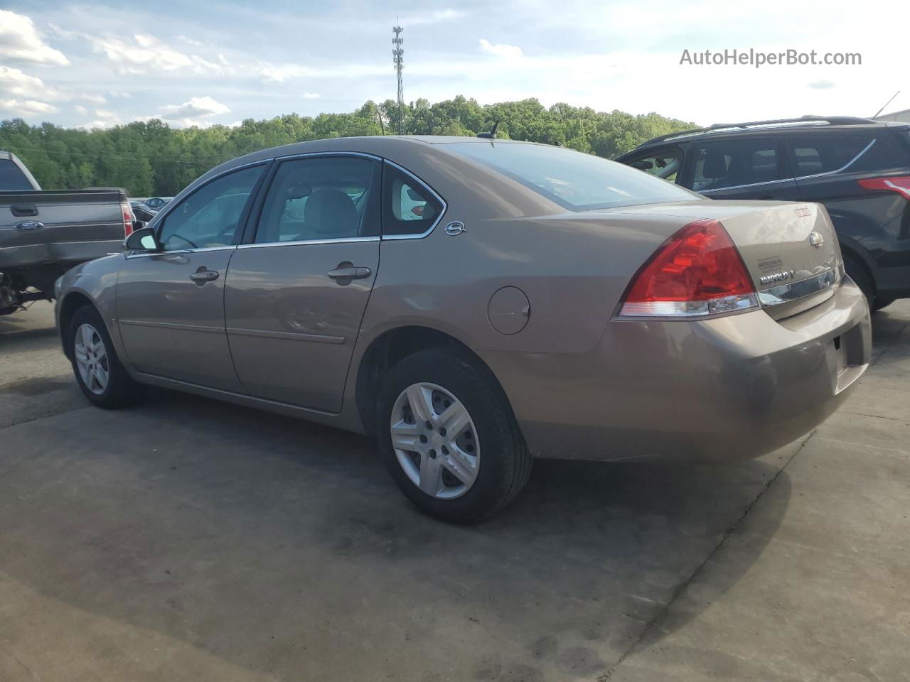 2006 Chevrolet Impala Lt Желто-коричневый vin: 2G1WT58K669438565