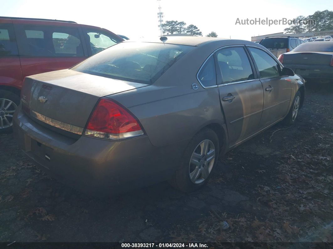 2006 Chevrolet Impala Lt Beige vin: 2G1WT58K769237841