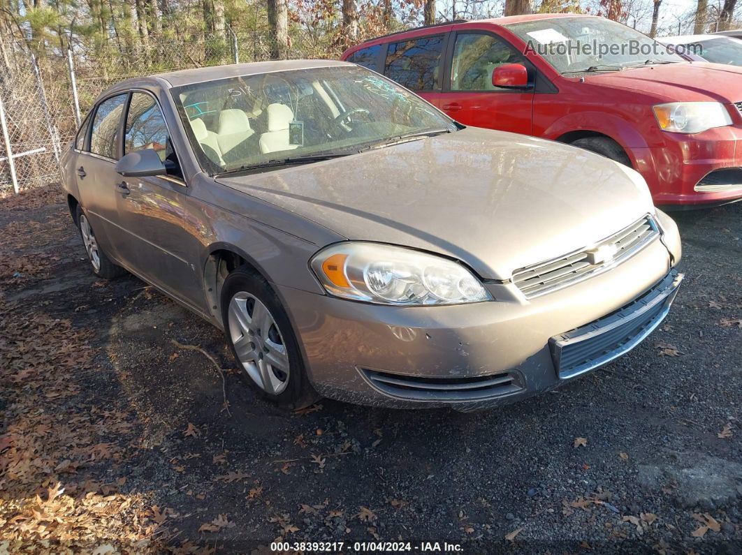 2006 Chevrolet Impala Lt Beige vin: 2G1WT58K769237841