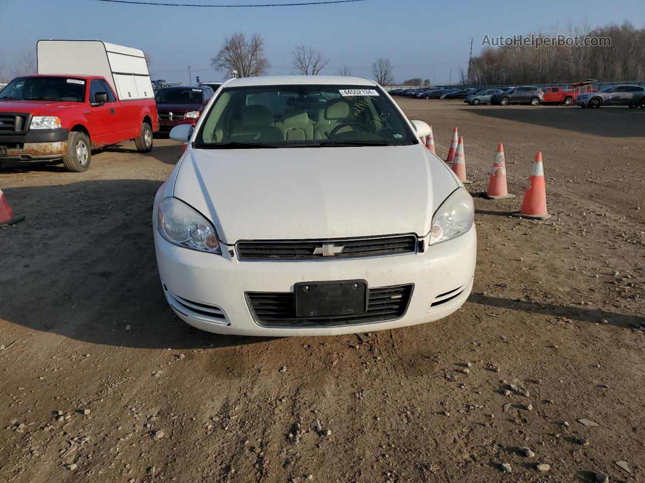 2006 Chevrolet Impala Lt White vin: 2G1WT58K769424965