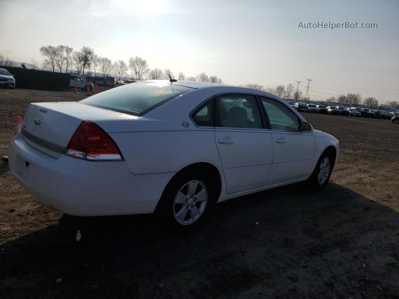 2006 Chevrolet Impala Lt White vin: 2G1WT58K769424965