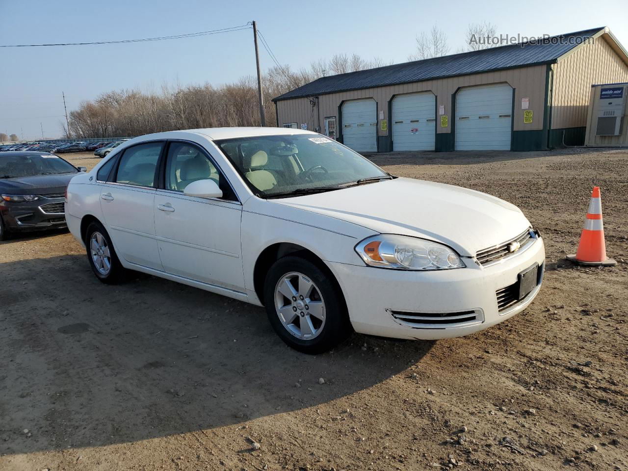 2006 Chevrolet Impala Lt White vin: 2G1WT58K769424965