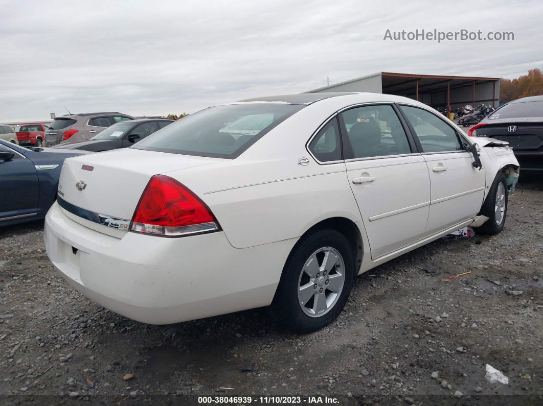 2006 Chevrolet Impala Lt White vin: 2G1WT58K869141278