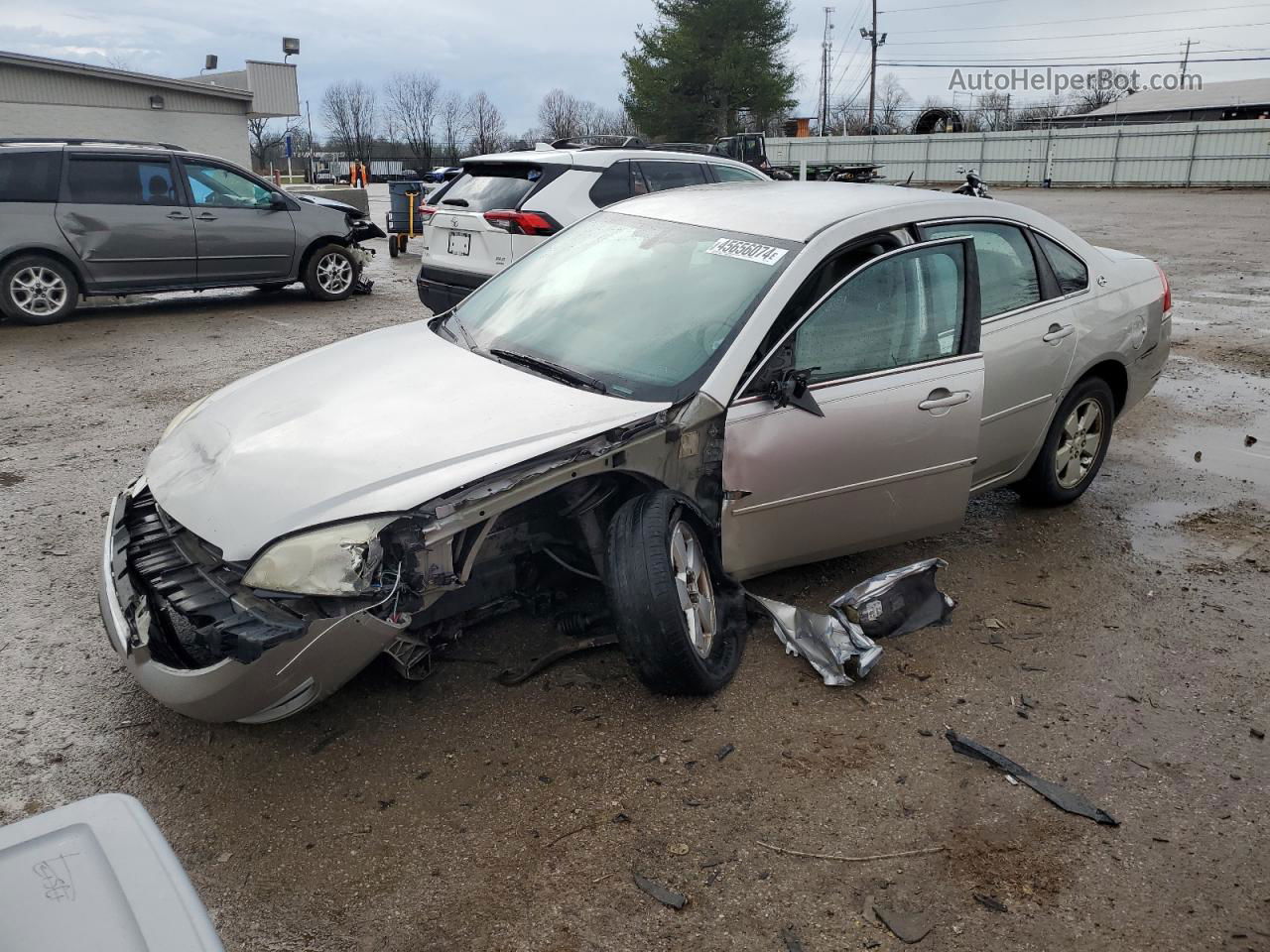 2006 Chevrolet Impala Lt Silver vin: 2G1WT58K869146125