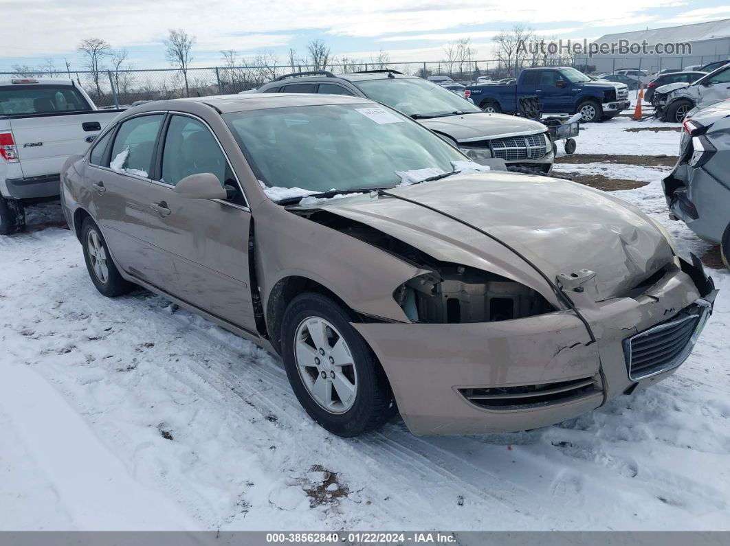 2006 Chevrolet Impala Lt Gold vin: 2G1WT58K869162308