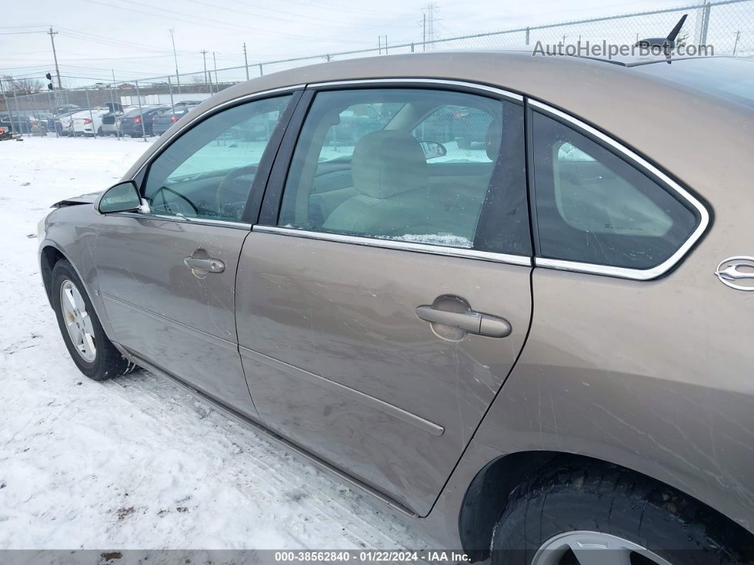 2006 Chevrolet Impala Lt Gold vin: 2G1WT58K869162308