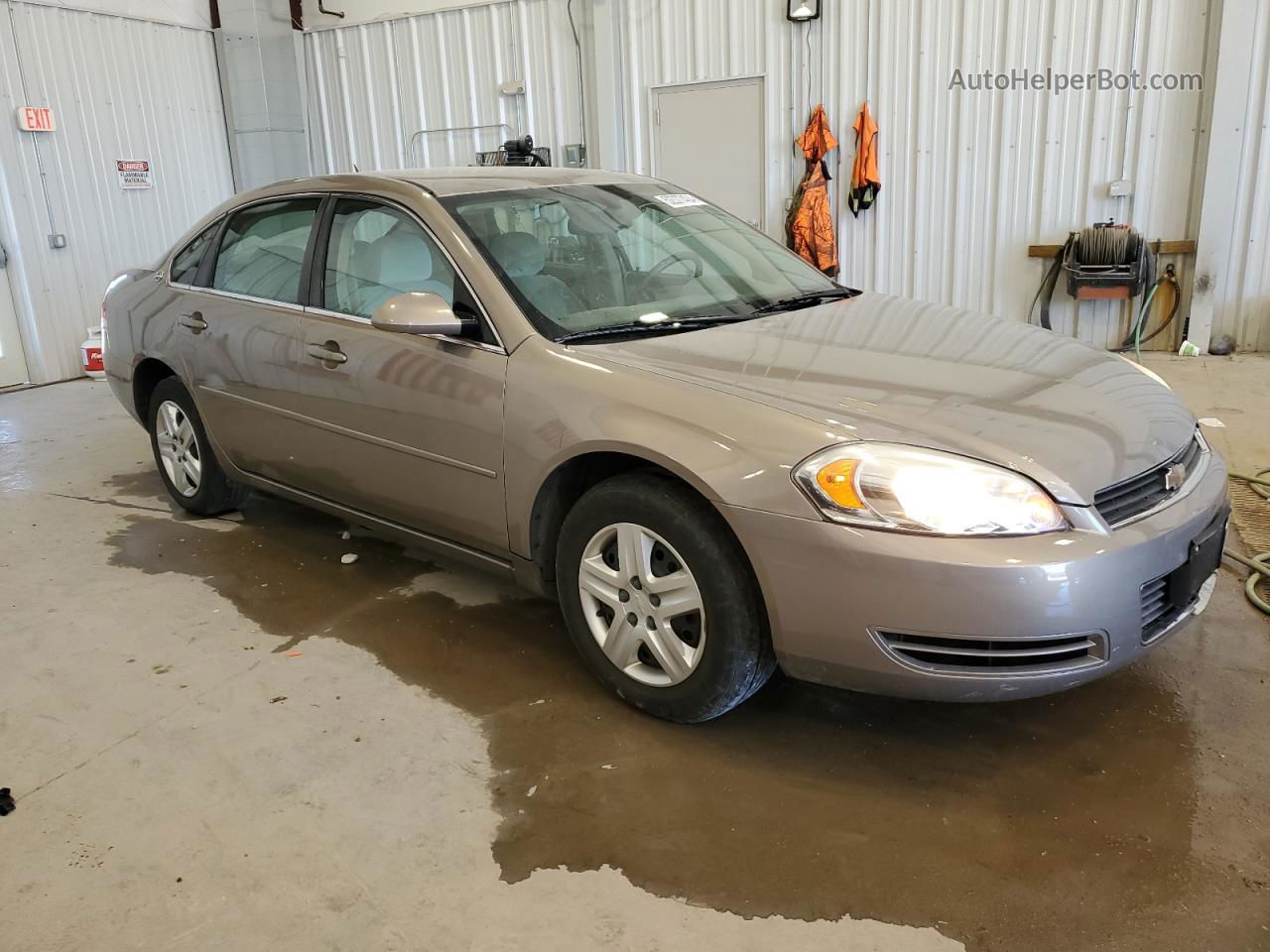 2006 Chevrolet Impala Lt Tan vin: 2G1WT58K869167766