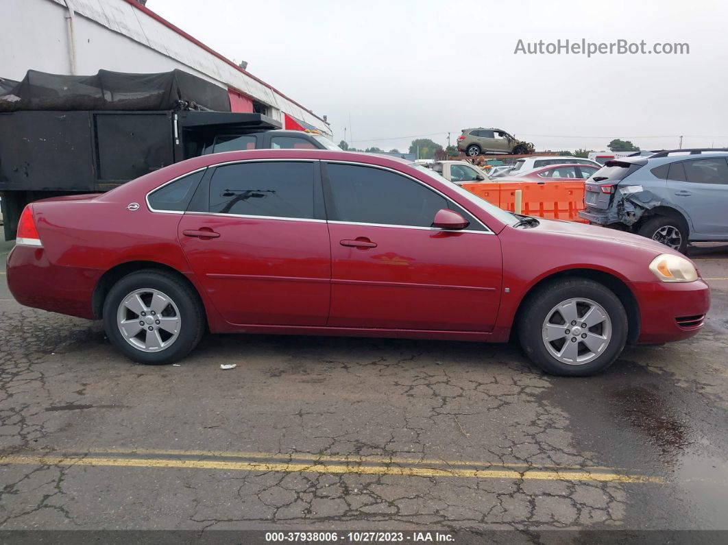 2006 Chevrolet Impala Lt Red vin: 2G1WT58K869185622