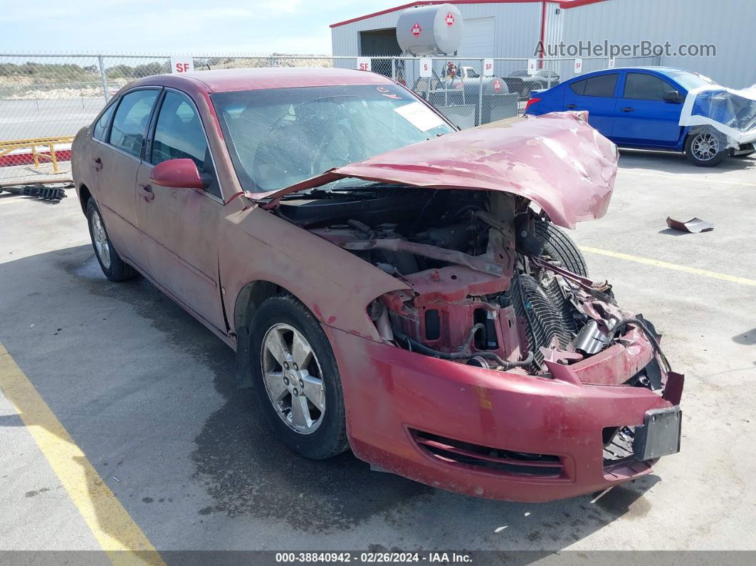 2006 Chevrolet Impala Lt Maroon vin: 2G1WT58K869416051