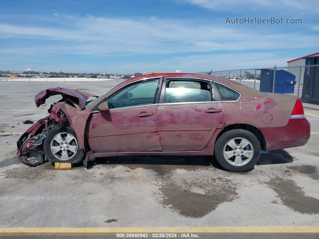 2006 Chevrolet Impala Lt Maroon vin: 2G1WT58K869416051