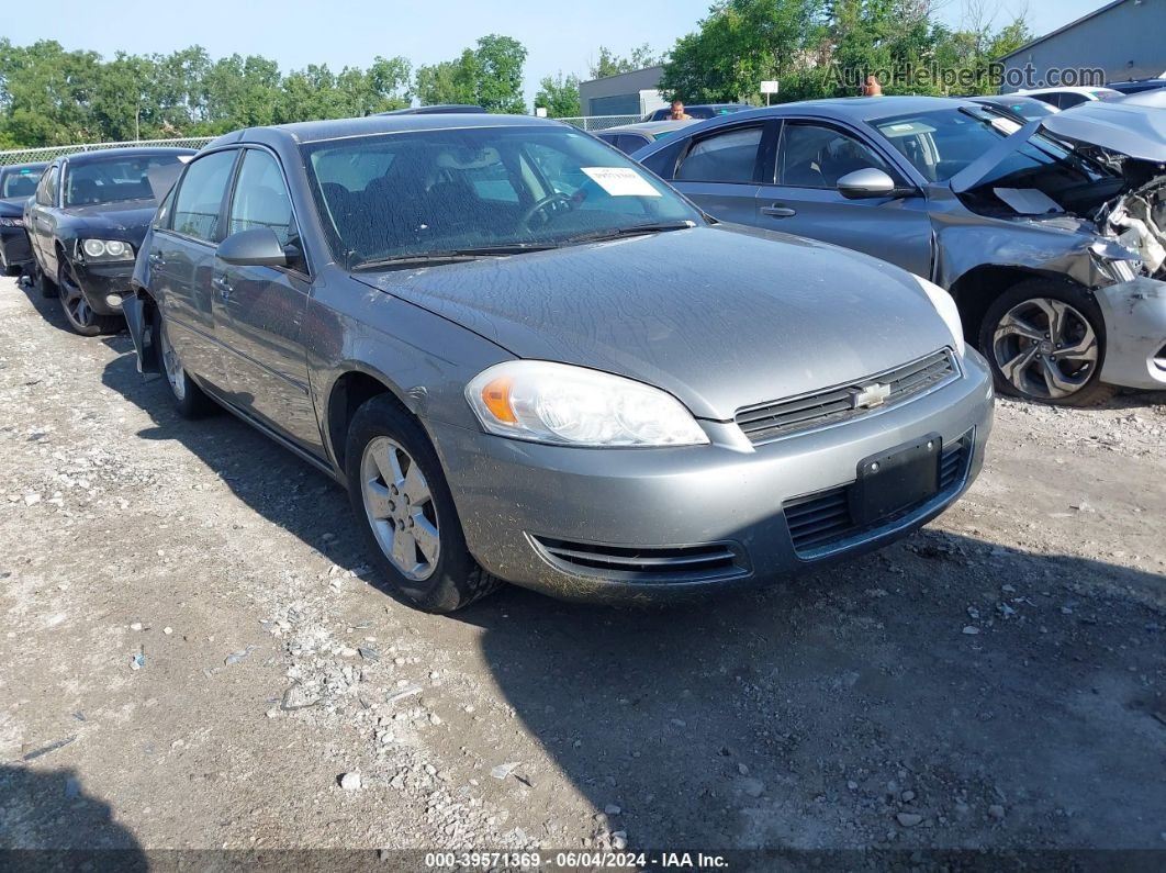 2006 Chevrolet Impala Lt Gray vin: 2G1WT58K869424893