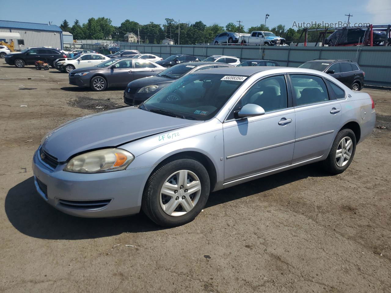 2006 Chevrolet Impala Lt Gray vin: 2G1WT58K969121038