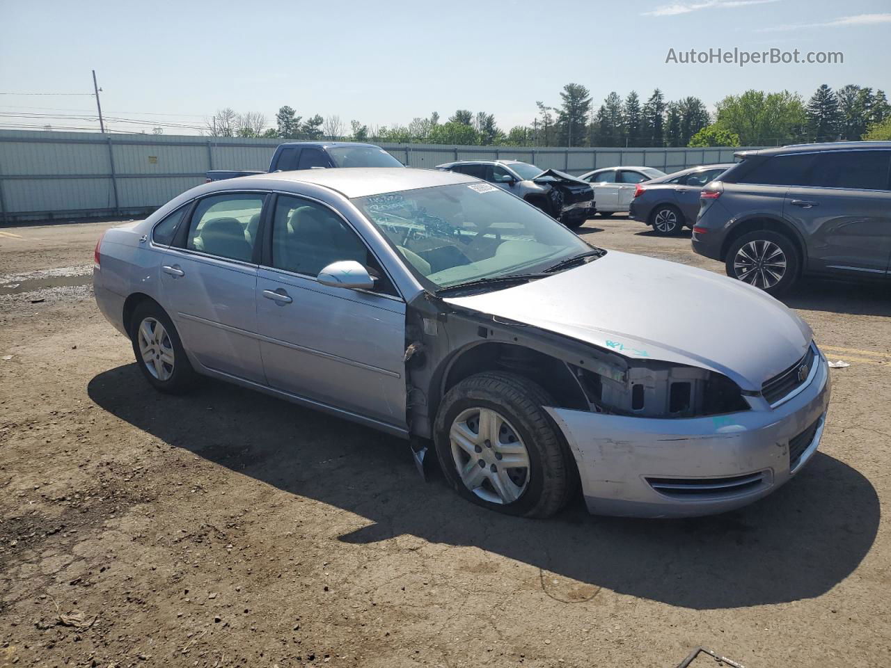 2006 Chevrolet Impala Lt Gray vin: 2G1WT58K969121038