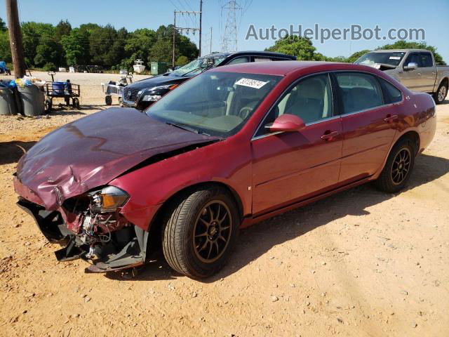 2006 Chevrolet Impala Lt Красный vin: 2G1WT58K969232009