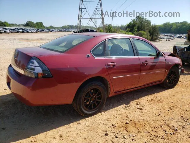 2006 Chevrolet Impala Lt Red vin: 2G1WT58K969232009