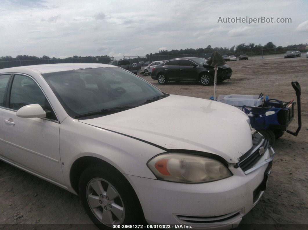 2006 Chevrolet Impala Lt 3.5l White vin: 2G1WT58K969254365