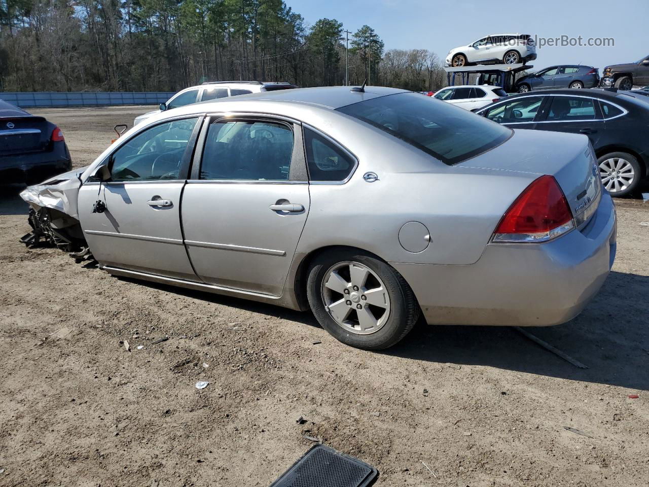 2006 Chevrolet Impala Lt Серебряный vin: 2G1WT58K969309686