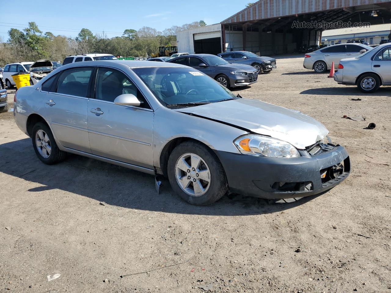 2006 Chevrolet Impala Lt Серебряный vin: 2G1WT58K969309686