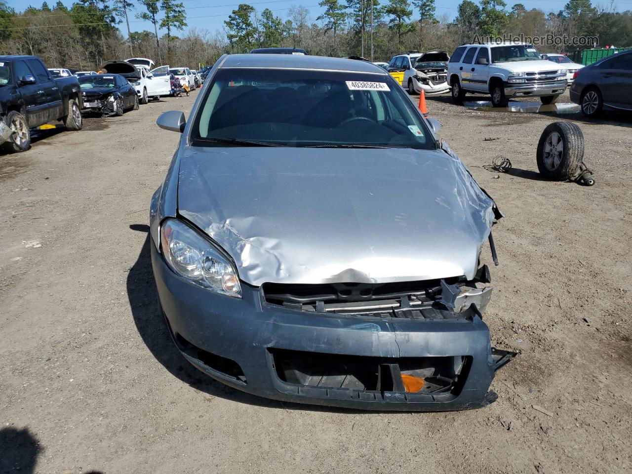 2006 Chevrolet Impala Lt Silver vin: 2G1WT58K969309686