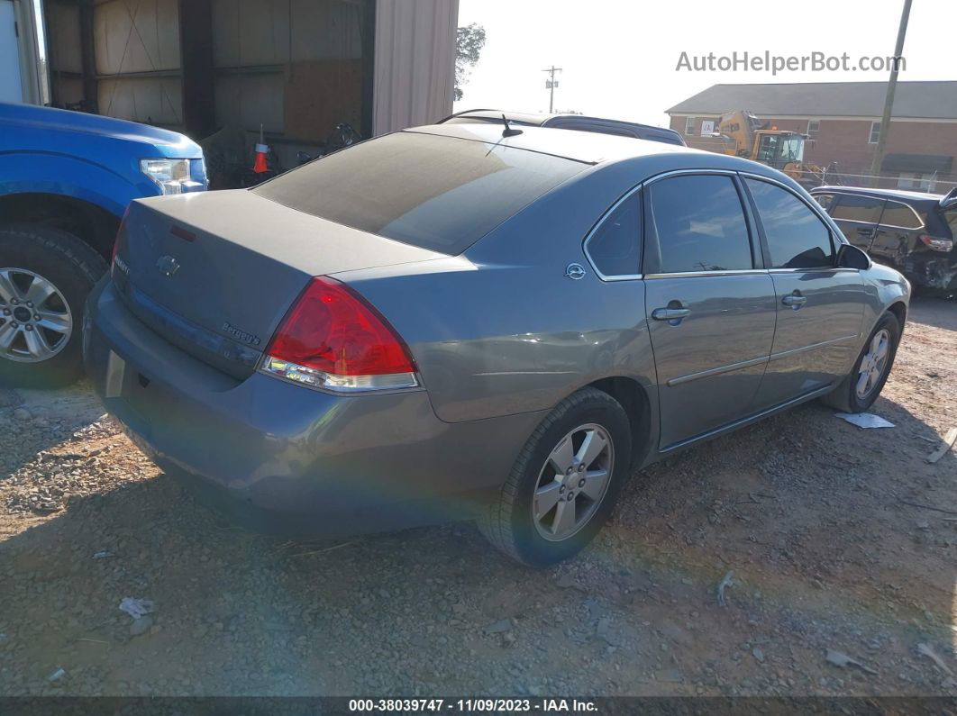 2006 Chevrolet Impala Lt Gray vin: 2G1WT58KX69253435