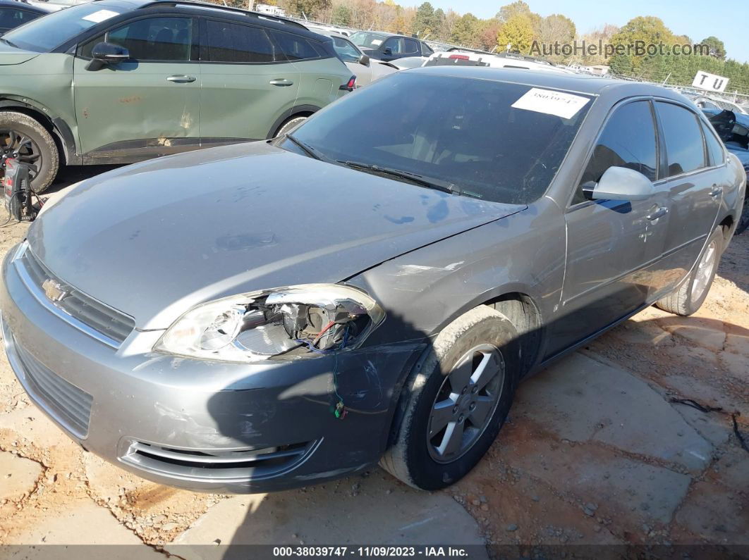 2006 Chevrolet Impala Lt Gray vin: 2G1WT58KX69253435