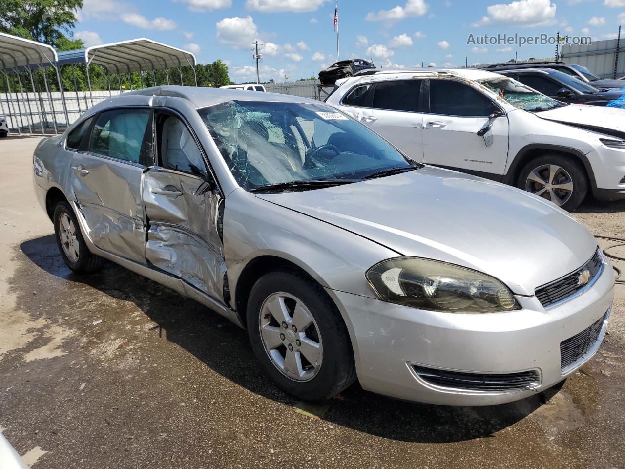 2006 Chevrolet Impala Lt Silver vin: 2G1WT58KX69291778