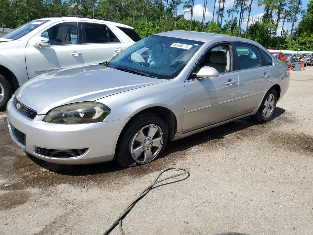 2006 Chevrolet Impala Lt Серебряный vin: 2G1WT58KX69291778