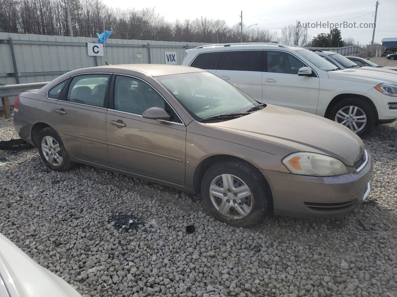 2006 Chevrolet Impala Lt Коричневый vin: 2G1WT58KX69327887