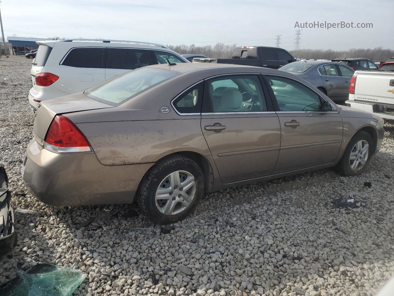 2006 Chevrolet Impala Lt Brown vin: 2G1WT58KX69327887