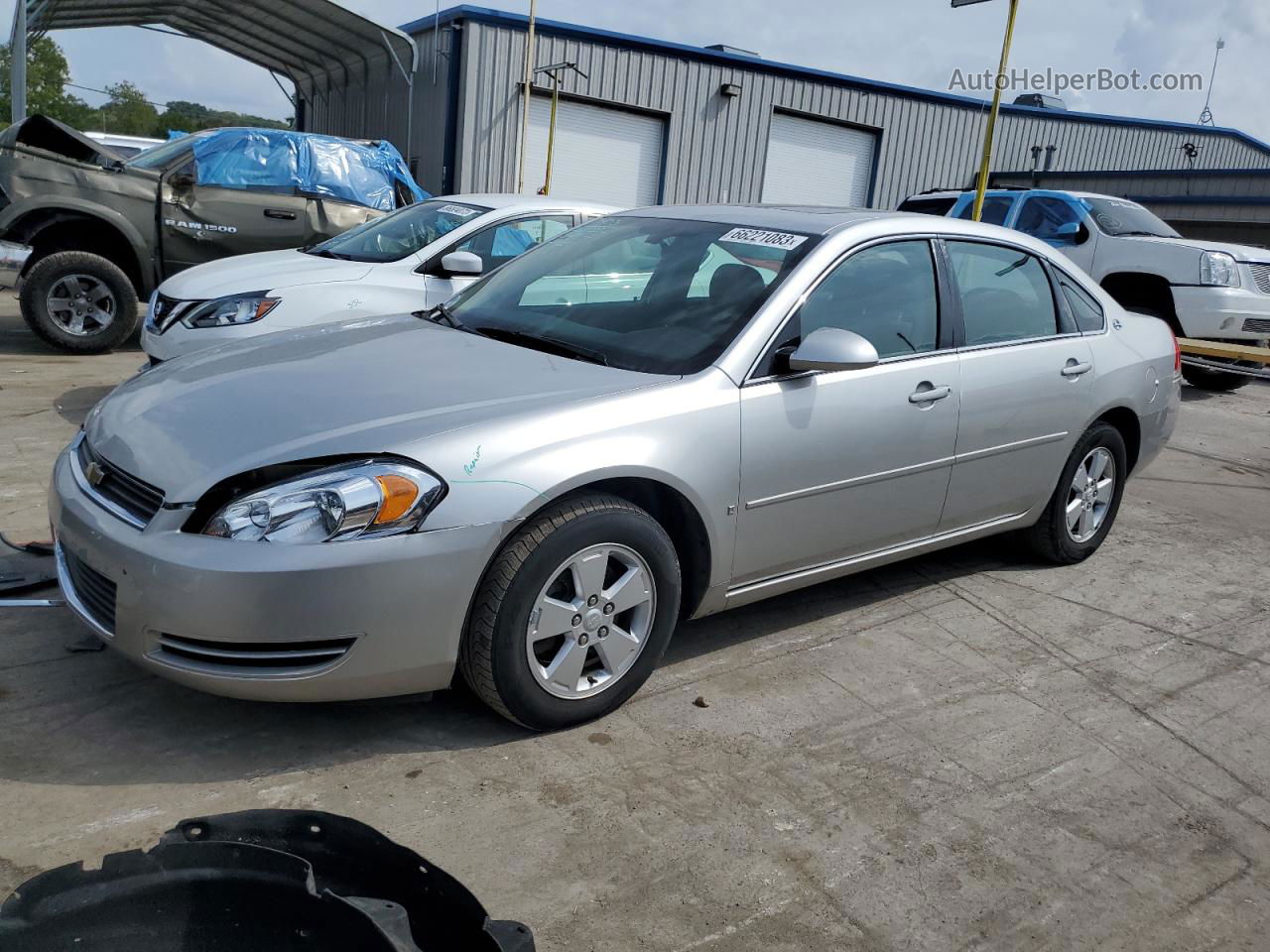 2006 Chevrolet Impala Lt Серебряный vin: 2G1WT58KX69430856