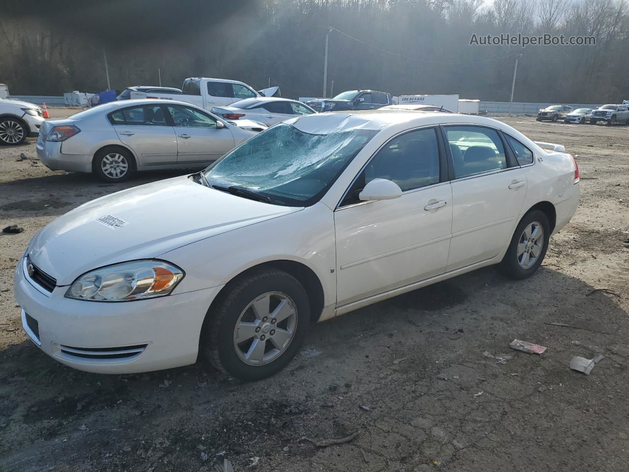 2006 Chevrolet Impala Lt White vin: 2G1WT58N069254491