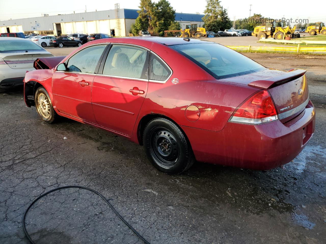 2006 Chevrolet Impala Lt Red vin: 2G1WT58N669173933