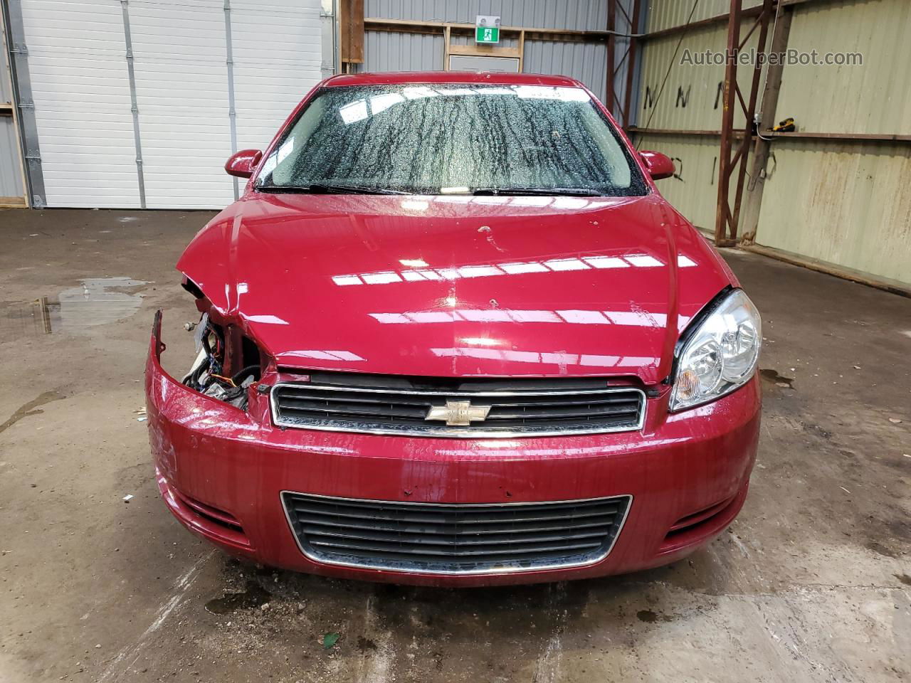 2006 Chevrolet Impala Lt Red vin: 2G1WT58N669374652