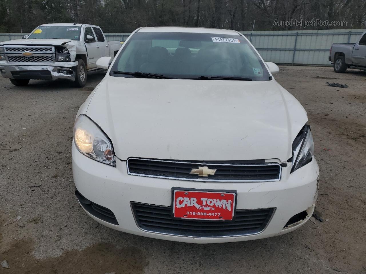 2009 Chevrolet Impala Ltz White vin: 2G1WU57M091267668