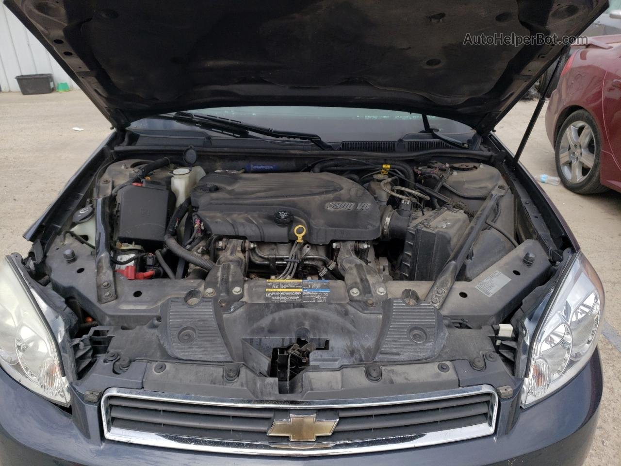 2009 Chevrolet Impala Ltz Синий vin: 2G1WU57M091272479